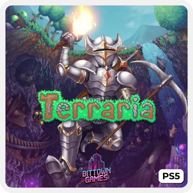 Terraria: PS4 Edition PS5 Mídia Digital