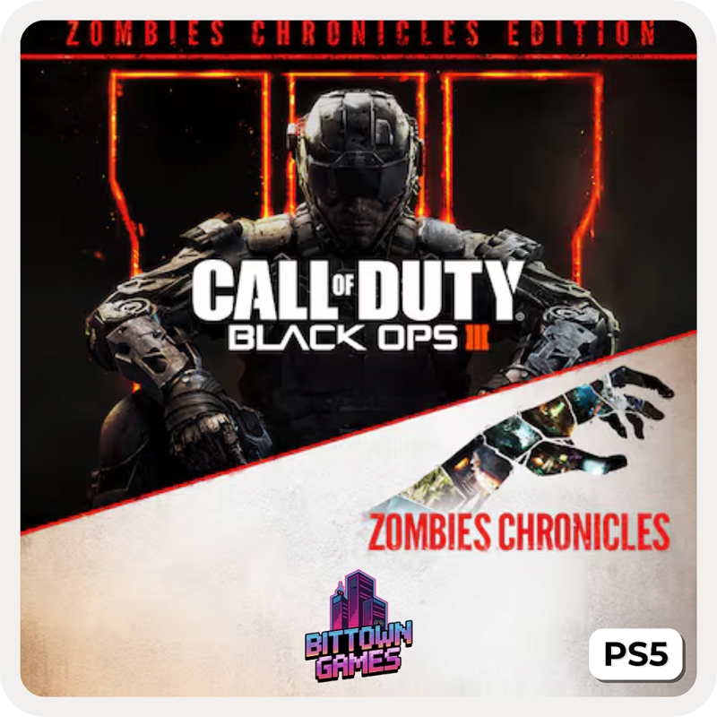 Call of Duty Black Ops 3 III + Zombies PS5 Mídia Digital