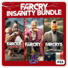 Far Cry 3 + 4 + 5 - Pacote Insanidade PS5 Mídia Digital