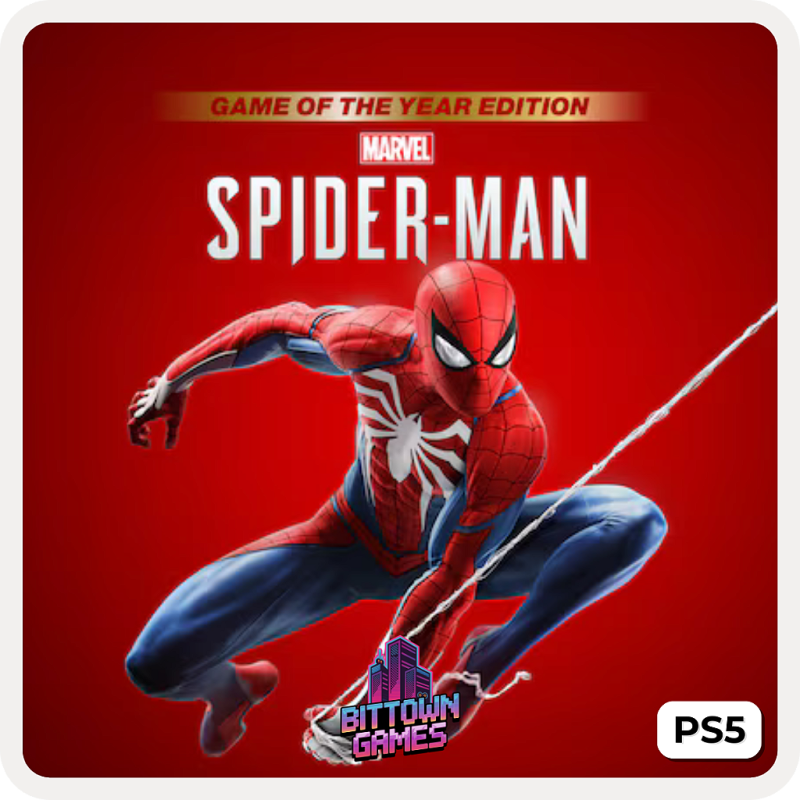 Homem-Aranha Spider-Man Game Of The Year Edition PS5 Mídia Digital