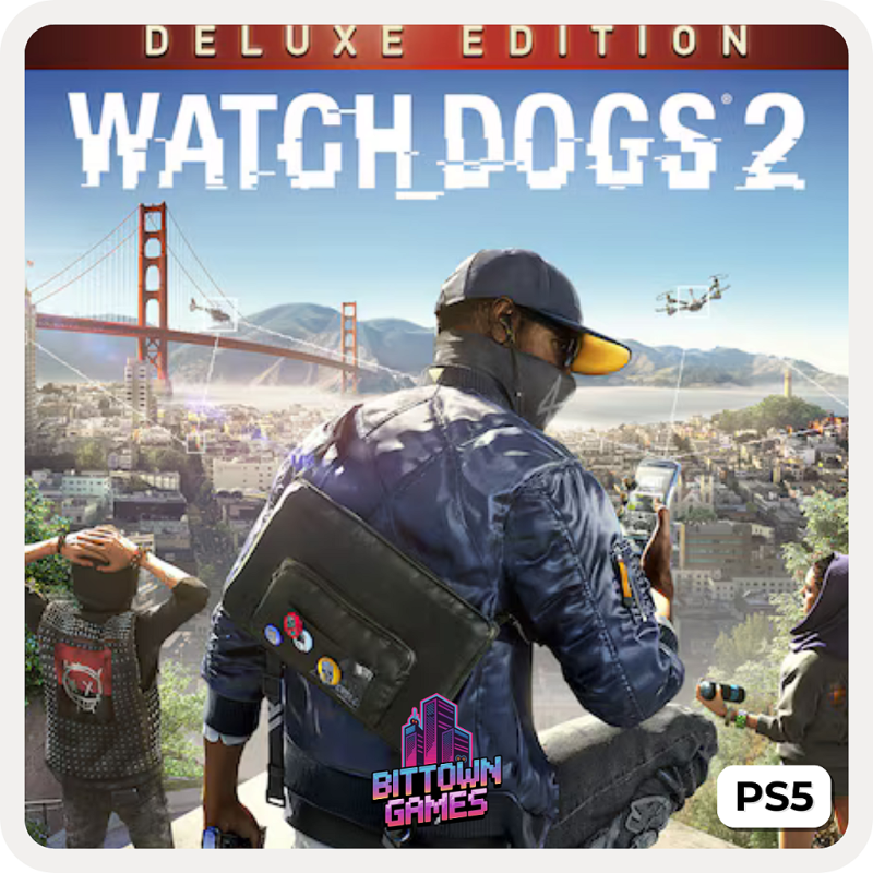 Watch Dogs 2 Deluxe Edition PS5 Mídia Digital