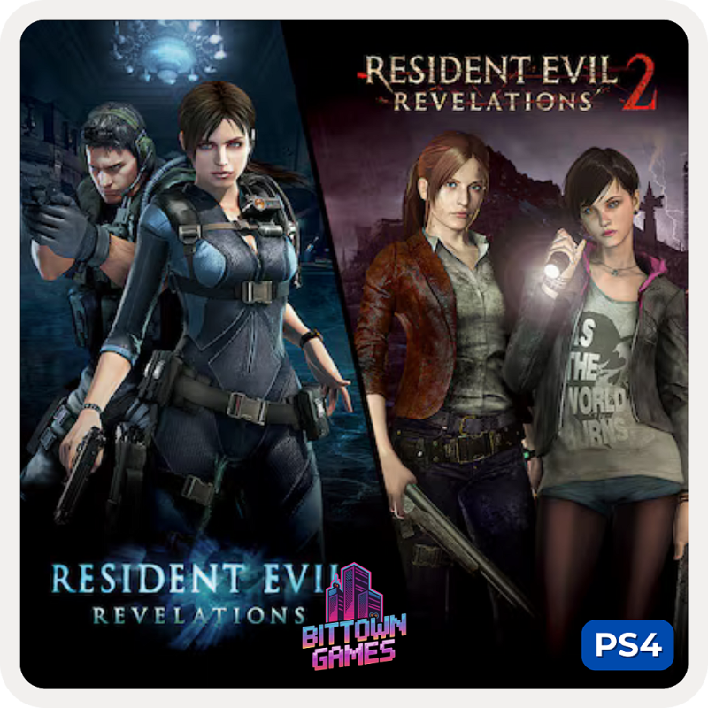 Resident Evil Revelations 1 + 2 PS4 Mídia Digital