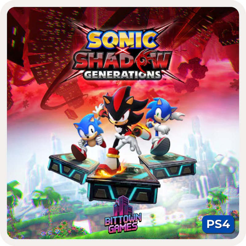 Sonic X Shadow Generations Deluxe Edition PS4 Mídia Digital