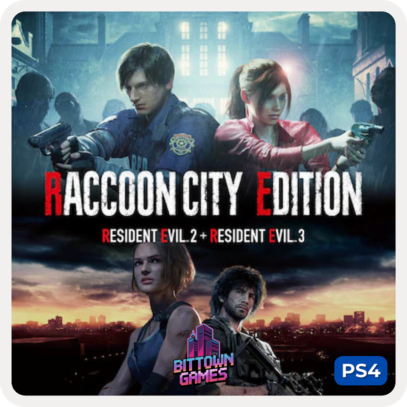 Resident Evil 2 + 3 Raccoon City Edition PS4 Mídia Digital