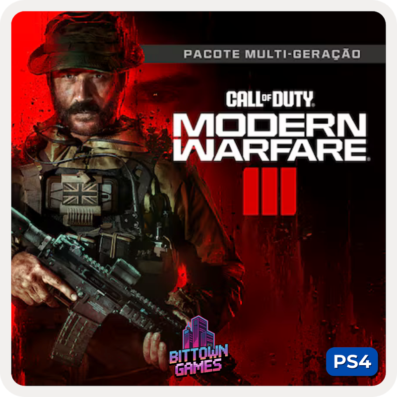 Call of Duty Modern Warfare III 3 PS4 Mídia Digital