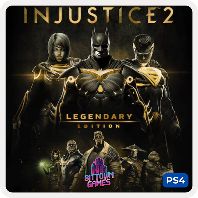 Injustice 2 Legendary Edition PS4 Mídia Digital