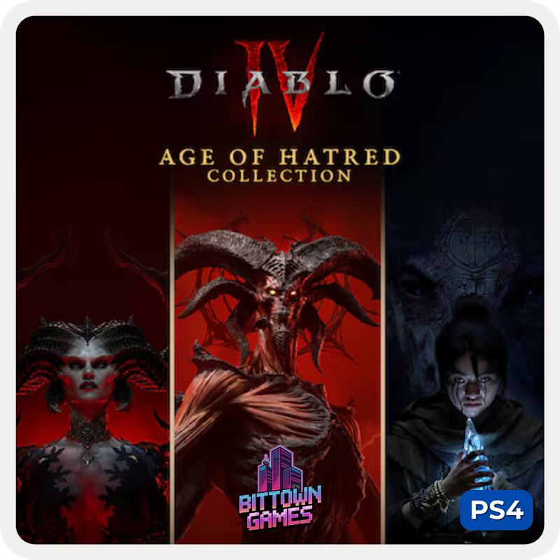 Diablo IV Age of Hatred Collection Primária PS4 Mídia Digital