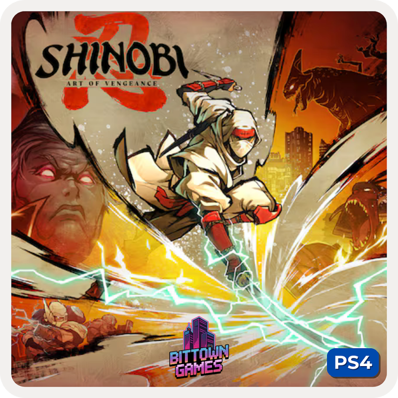 Shinobi: Art of Vengeance PS4 Mídia Digital