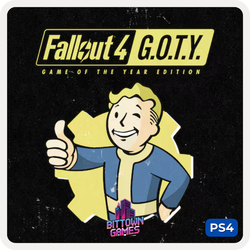 Fallout 4: Game of the Year Edition PS4 Mídia Digital