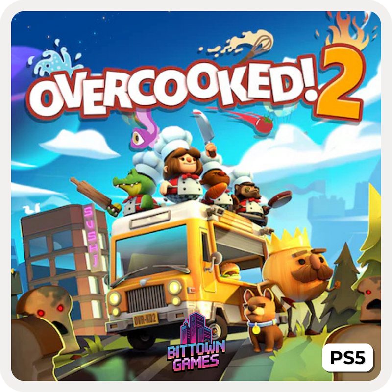 Overcooked 2 PS5 Mídia Digital