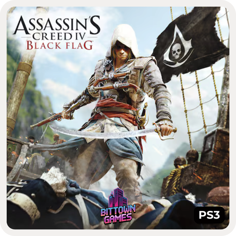 Assassins Creed 4 Black Flag PS3 Mídia Digital