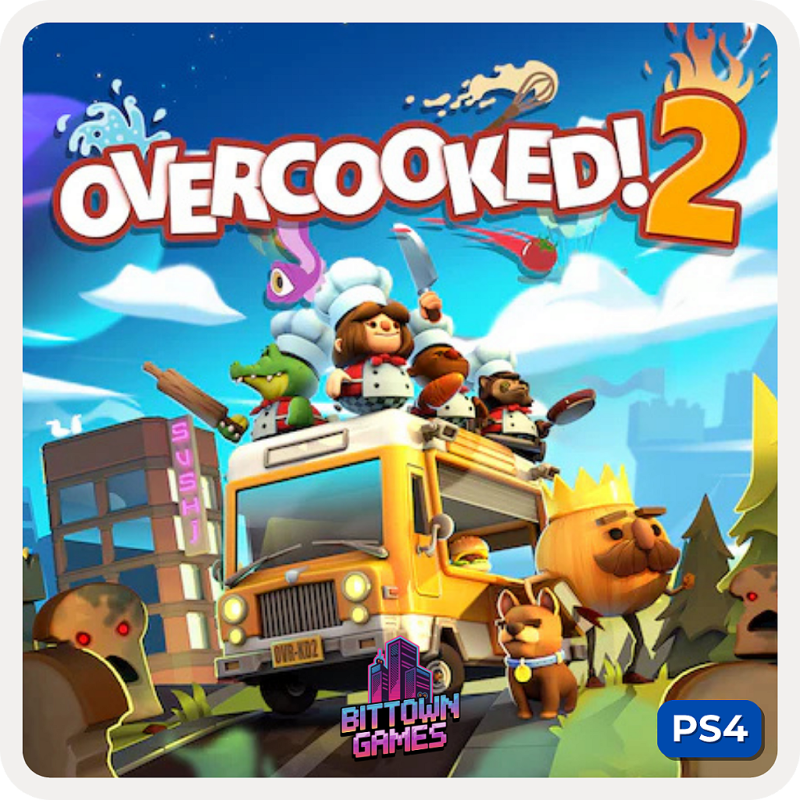 Overcooked 2 PS4 Mídia Digital
