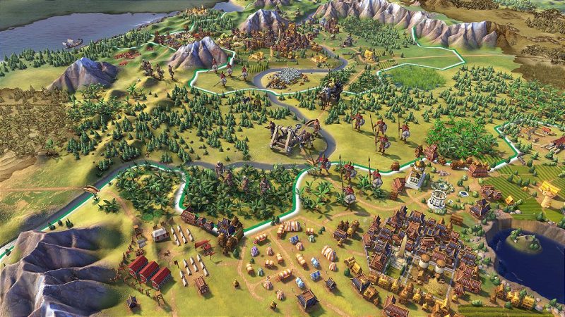 Sid Meier's Civilization VI PS5 Mídia Digital