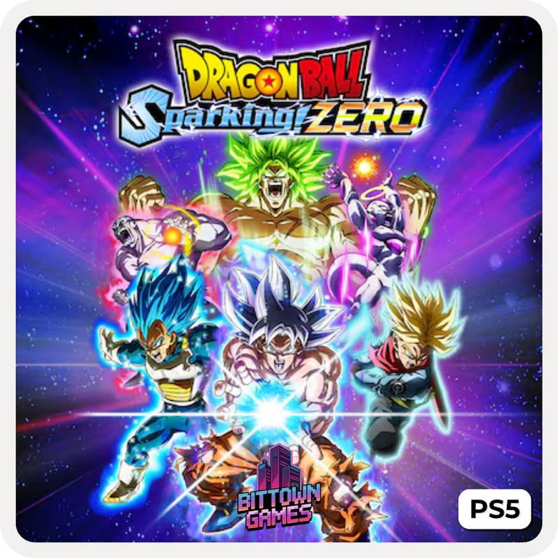 DRAGON BALL Sparking! ZERO PS5 Mídia Digital