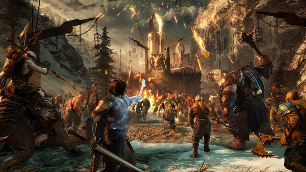 Pacote Terra Média Sombras de Mordor + Sombras da Guerra Definitiva PS5 Mídia Digital